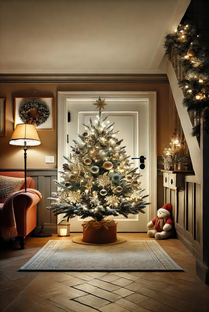 Christmas Trees for the Entryway