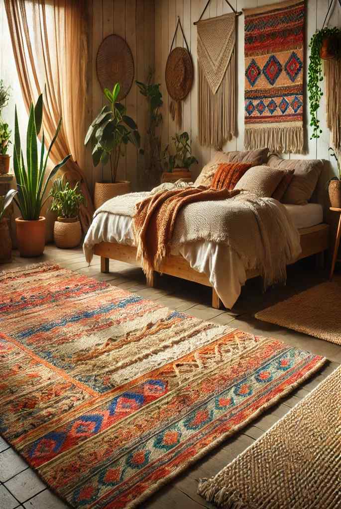 boho style bedroom