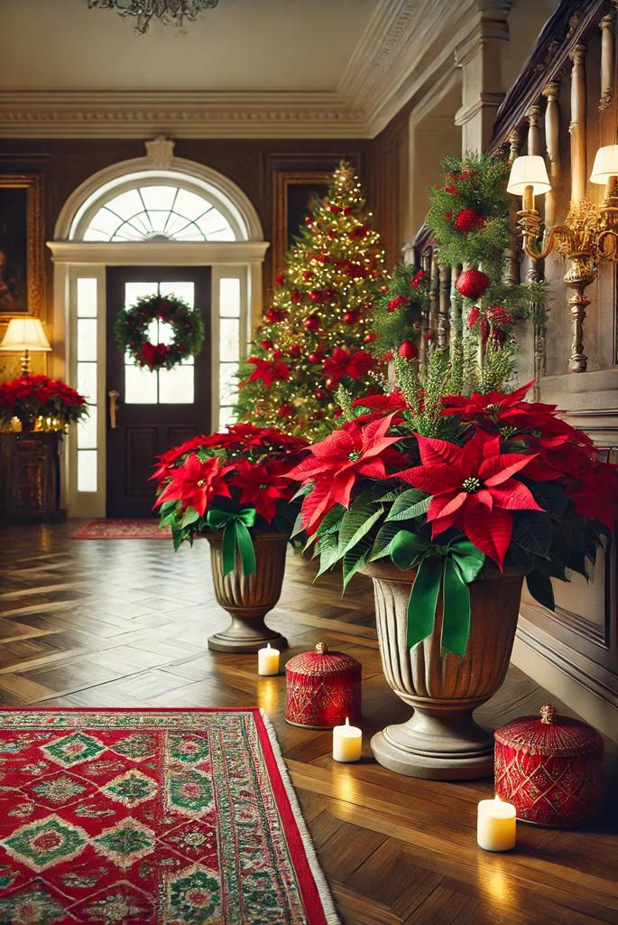 Christmas hallway decorations ideas