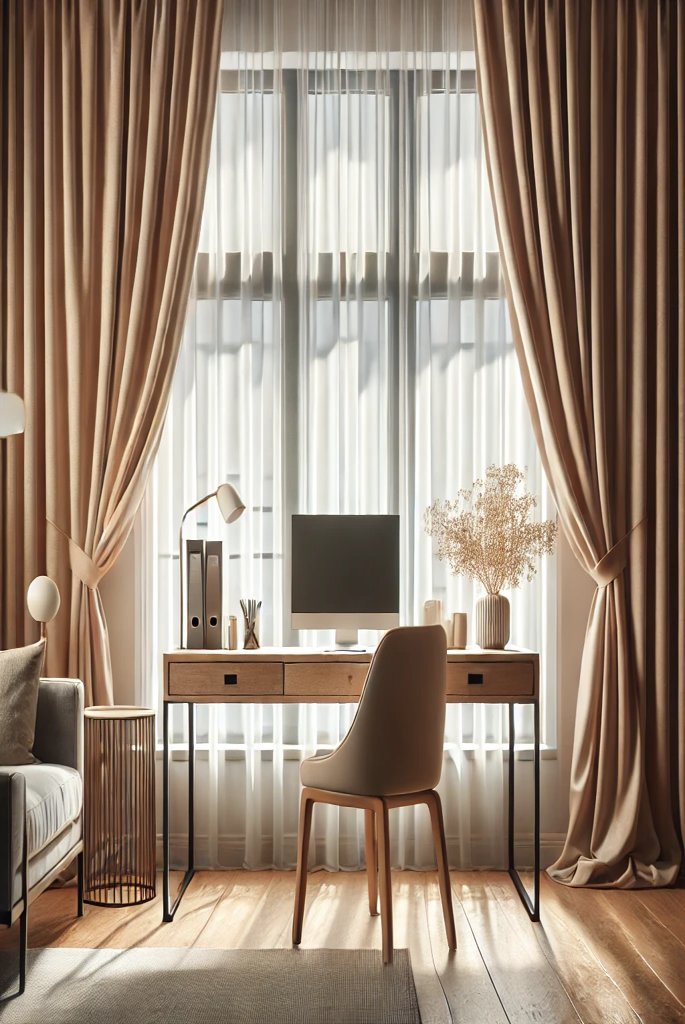 Neutral Curtains or Drapes