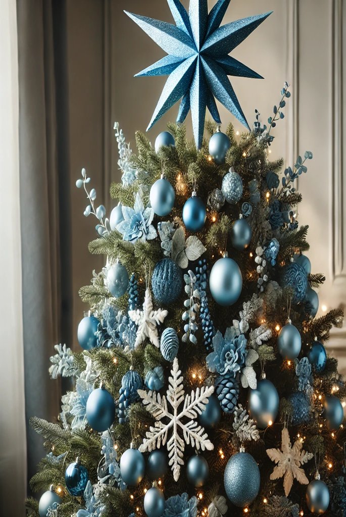 Blue Tree Toppers