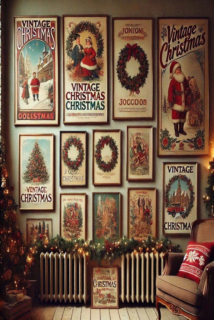 Vintage Christmas Posters