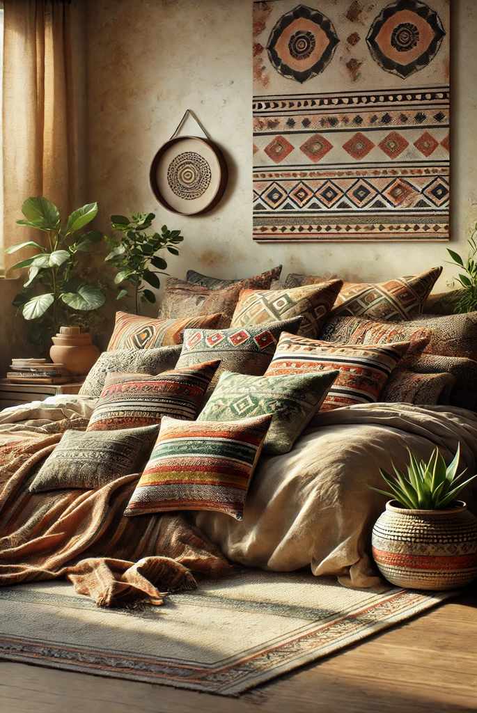 Mixing Patterns on Pillows