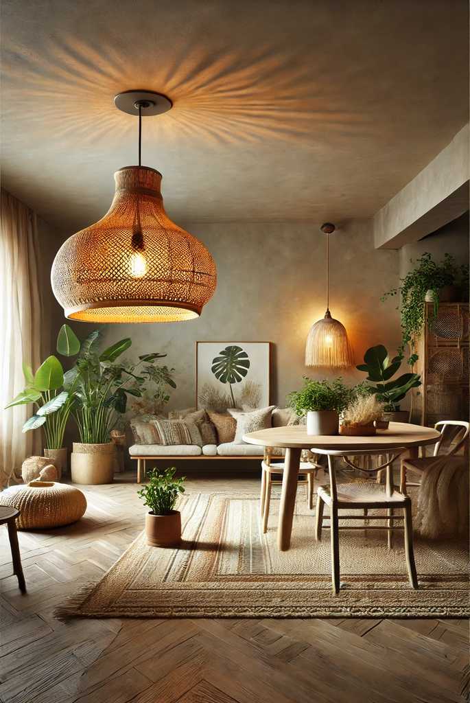 Woven Light Fixtures