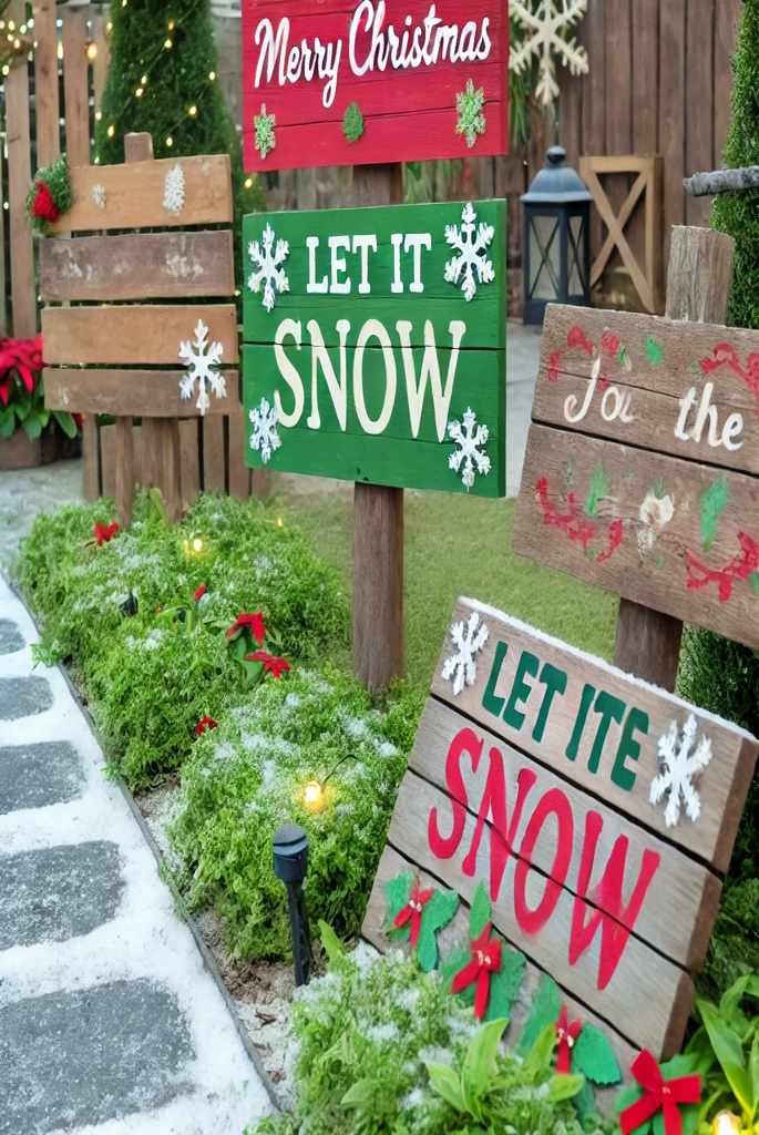 Rustic Wooden Signs