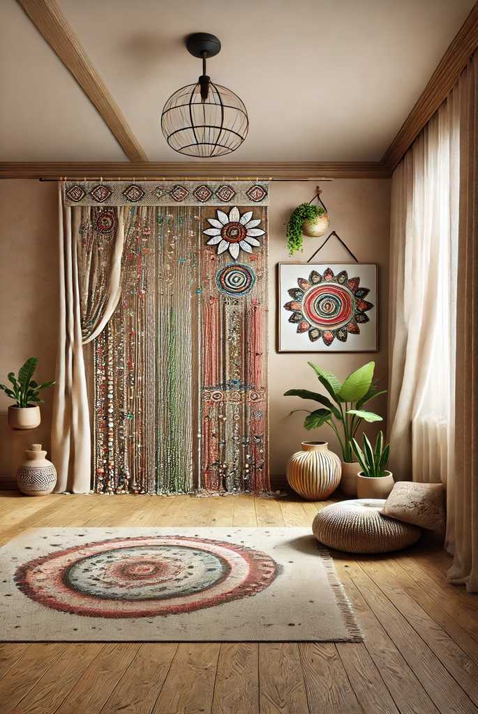 Beaded Curtain Accents