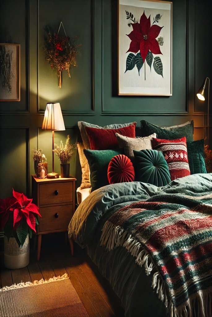 Seasonal Accents for green room