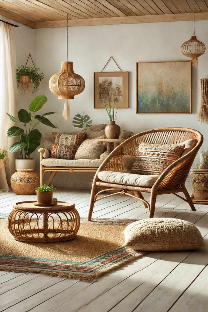 Rattan or Bamboo Furniture