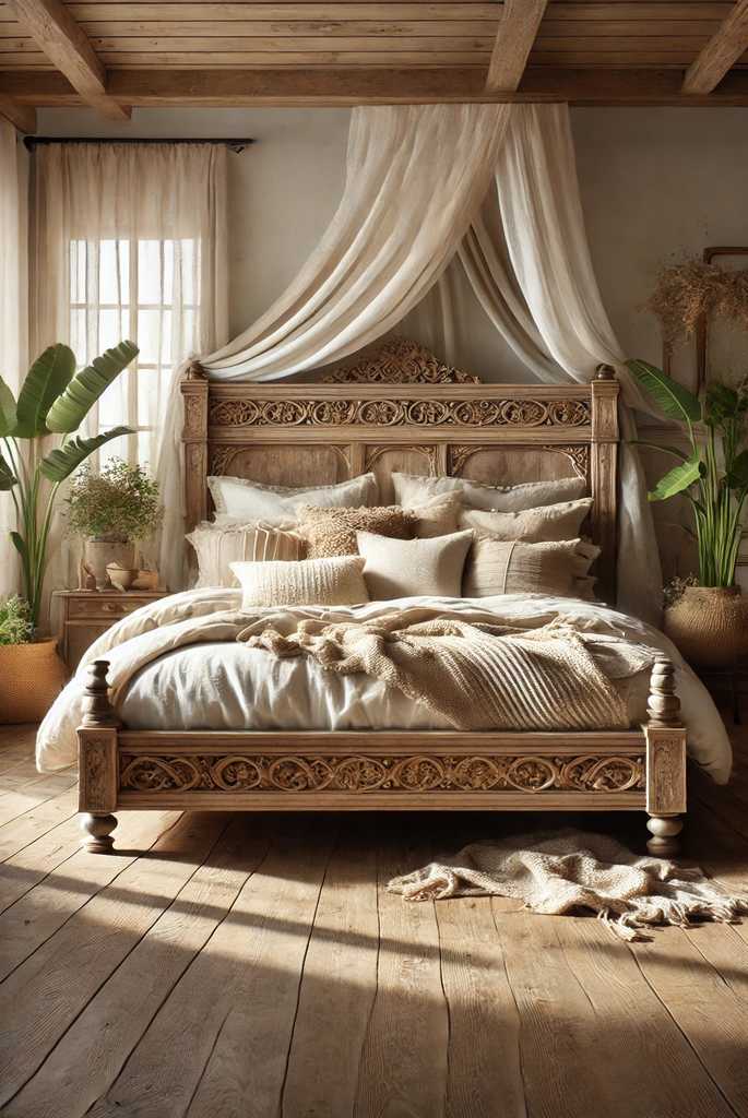 boho farmhouse bedroom