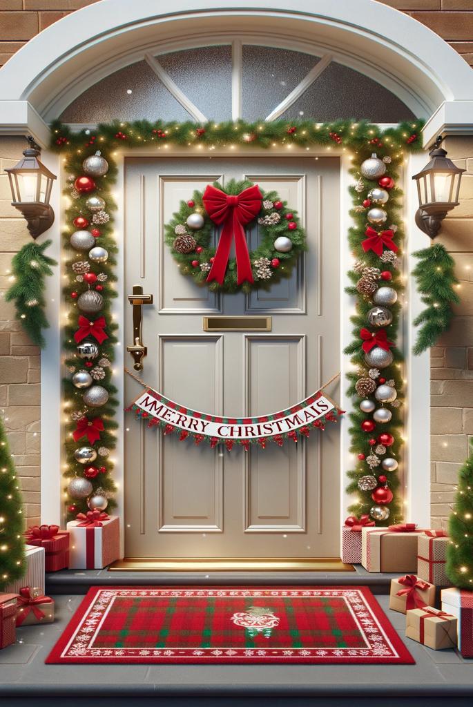 Christmas Door Decor Ideas