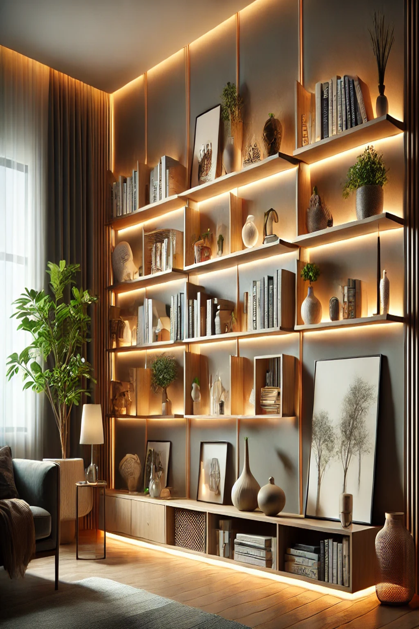 Shelf Lighting for Display Accents