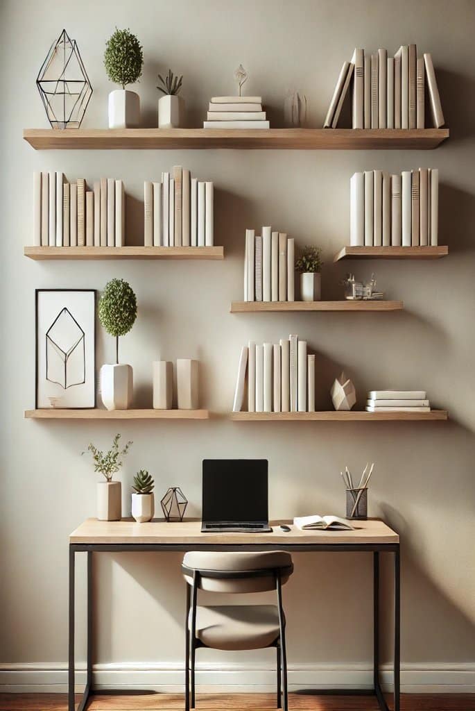 home office Floating Shelves