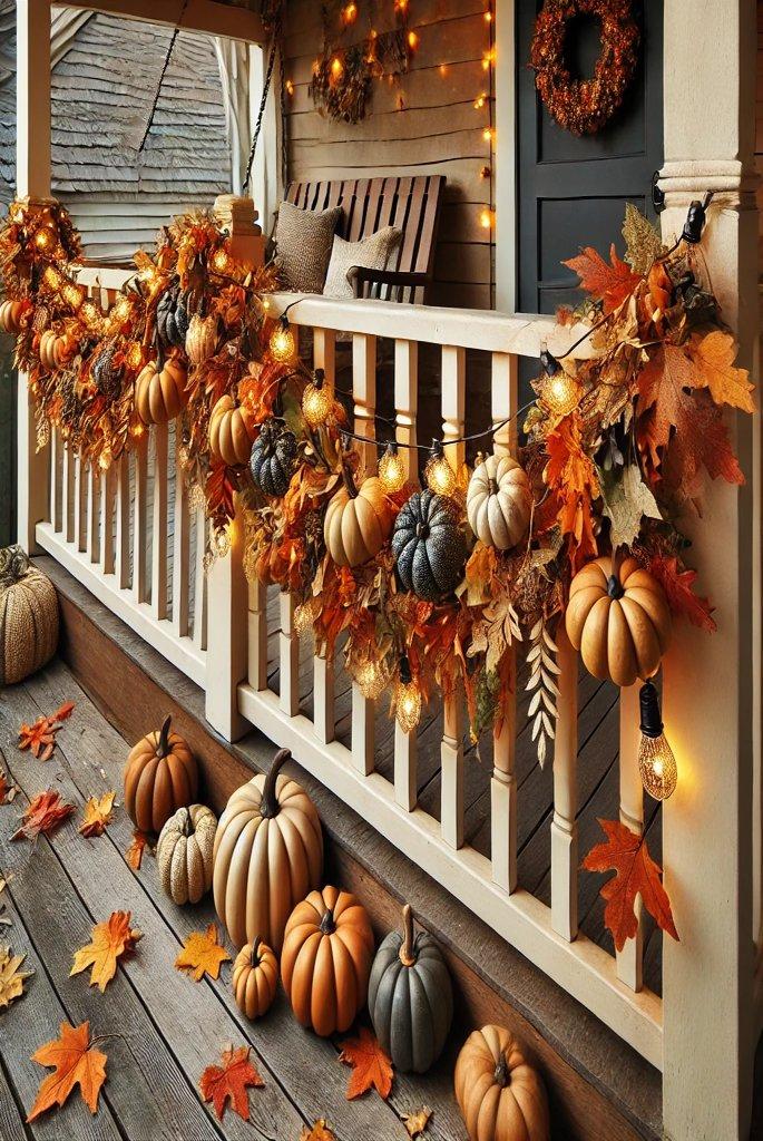 Pumpkin Garland