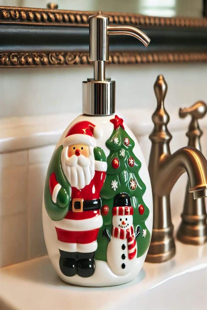 Holiday-Themed Soap Dispensers