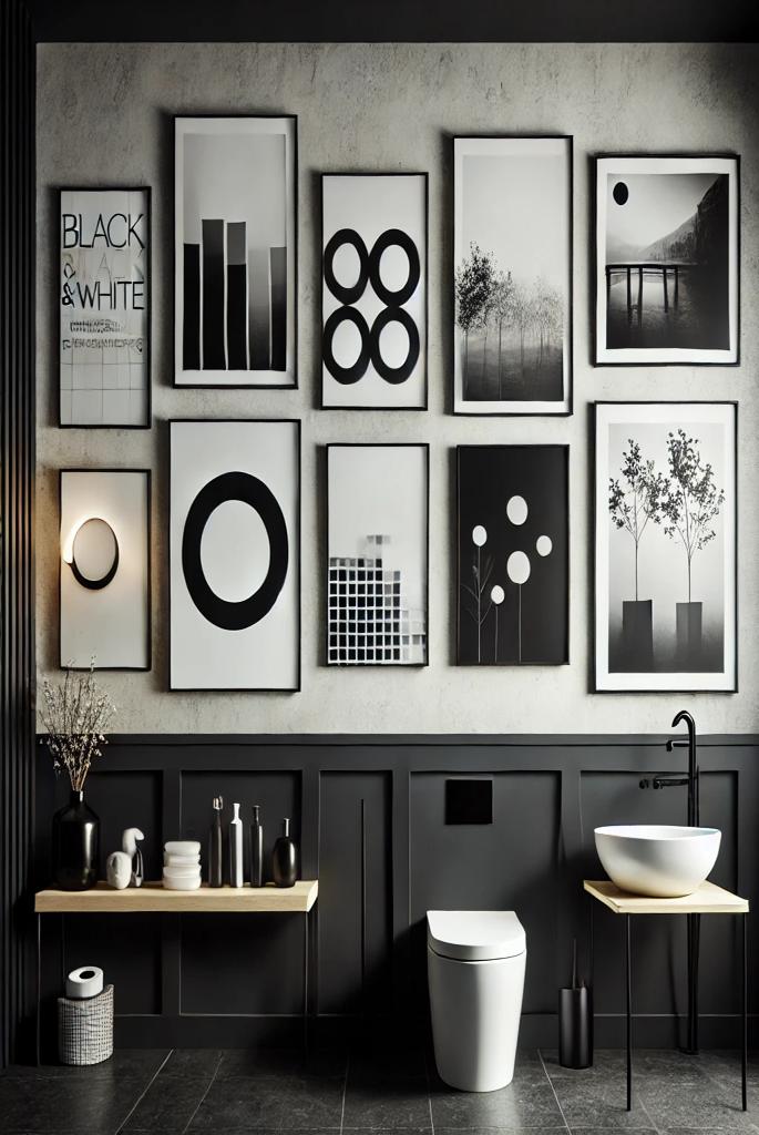 Monochromatic Wall Art