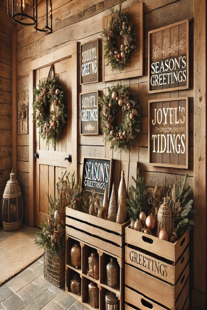 Rustic Wooden Accents