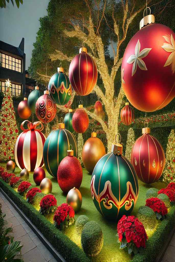 Giant Ornaments