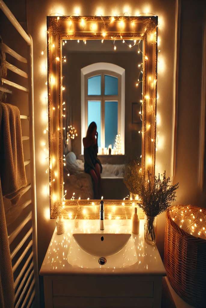 bathroom christmas decorating ideas