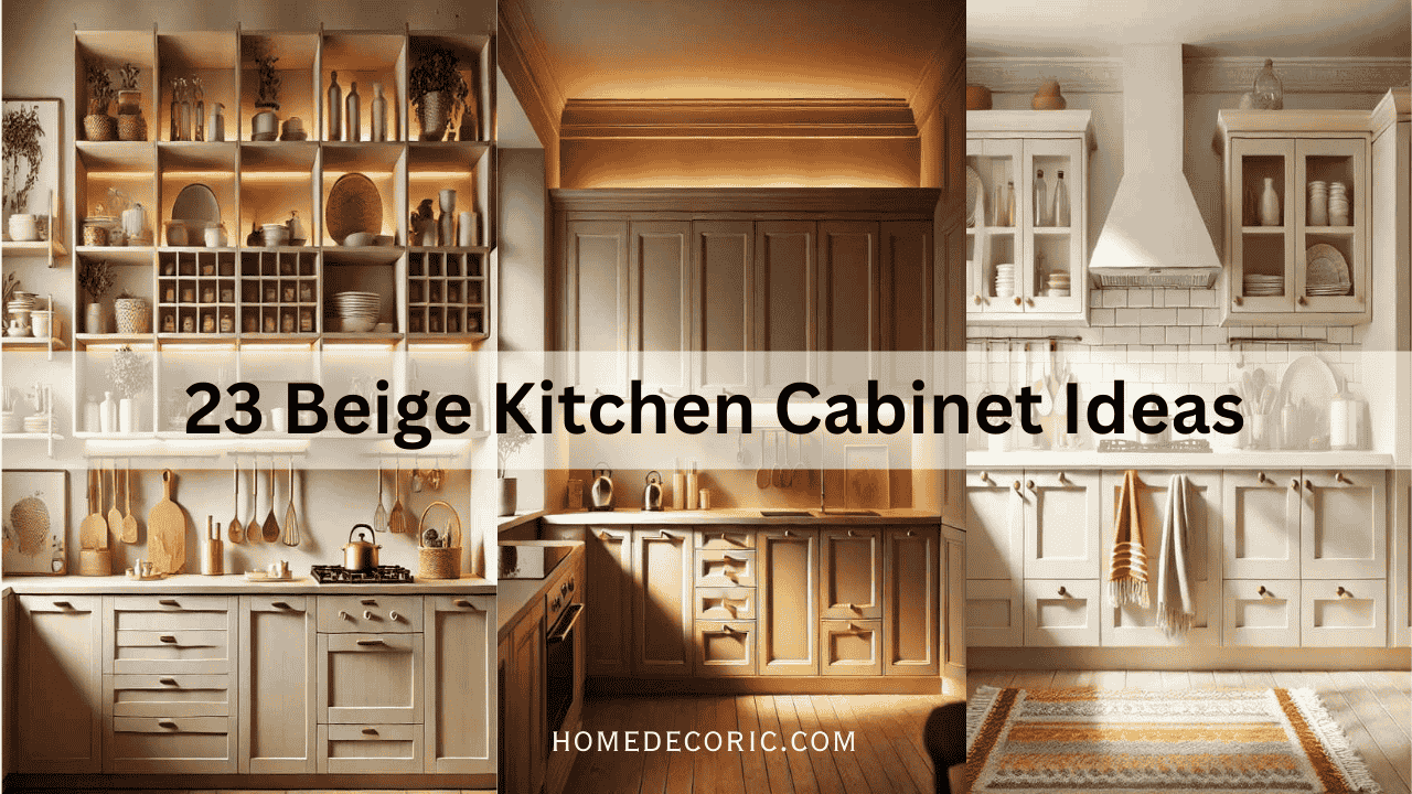 Beige Kitchen Cabinet Ideas