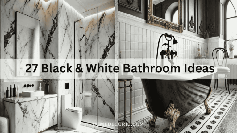 Black and White Bathroom Ideas