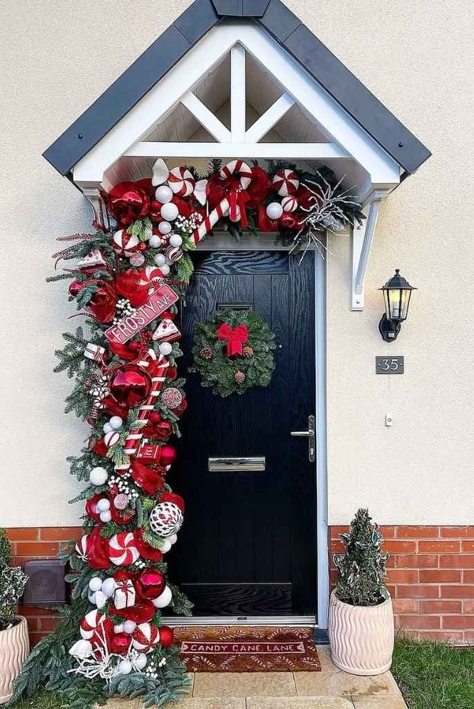 Candy Cane Christmas Archway