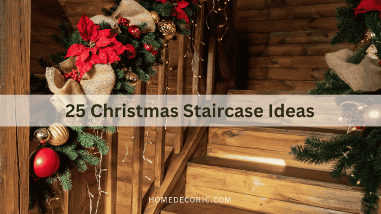 Christmas Decorating Ideas for Stairs