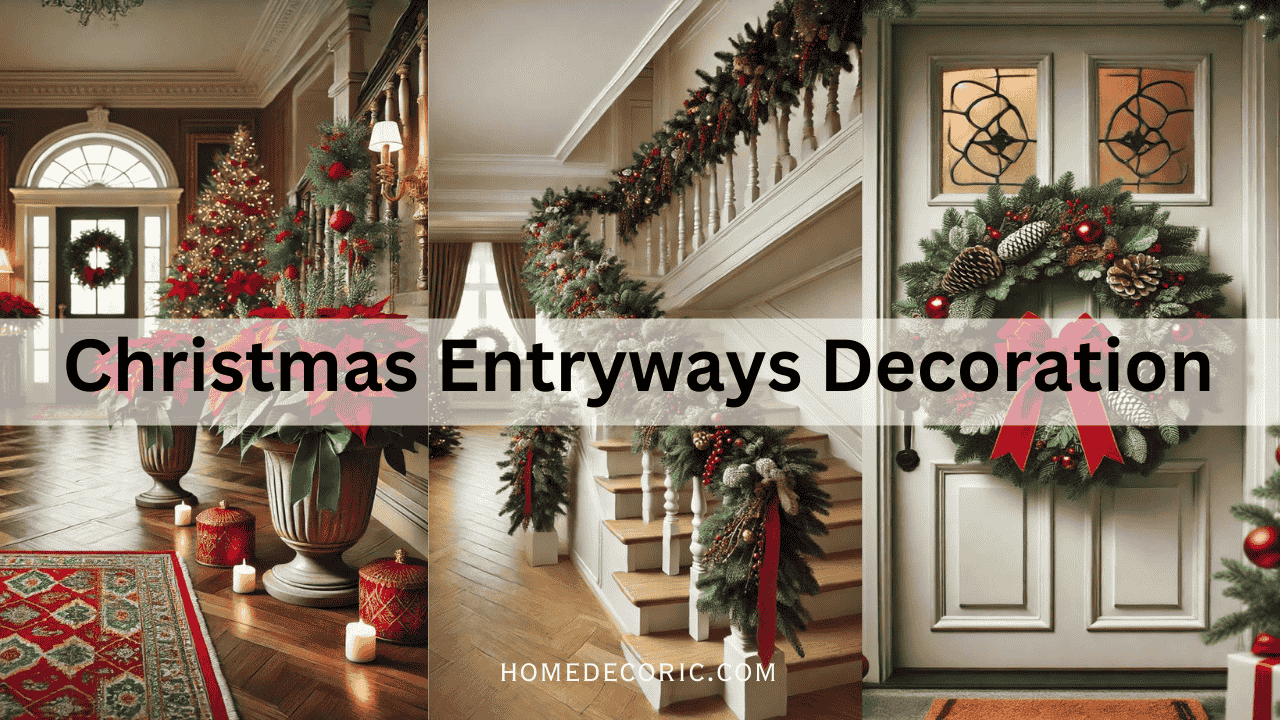 Christmas Decorations for Entryways