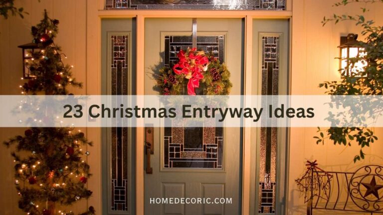 Christmas Entryway Decor Ideas