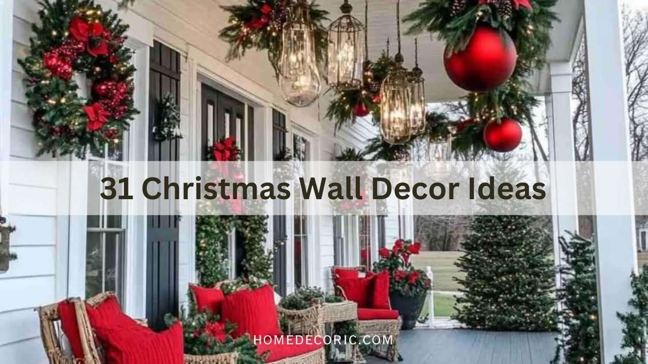 Christmas Wall Decor Ideas