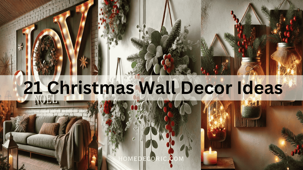 Christmas Wall Decor Ideas