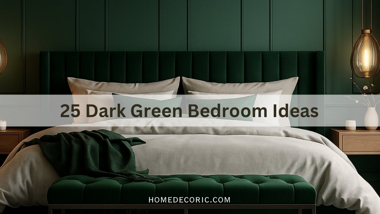 Dark Green Bedroom Ideas