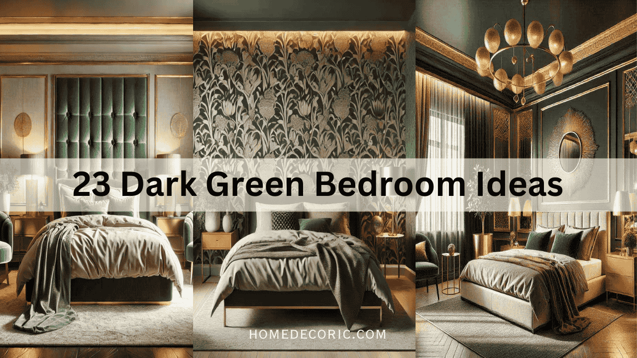 Dark Green Bedroom Ideas