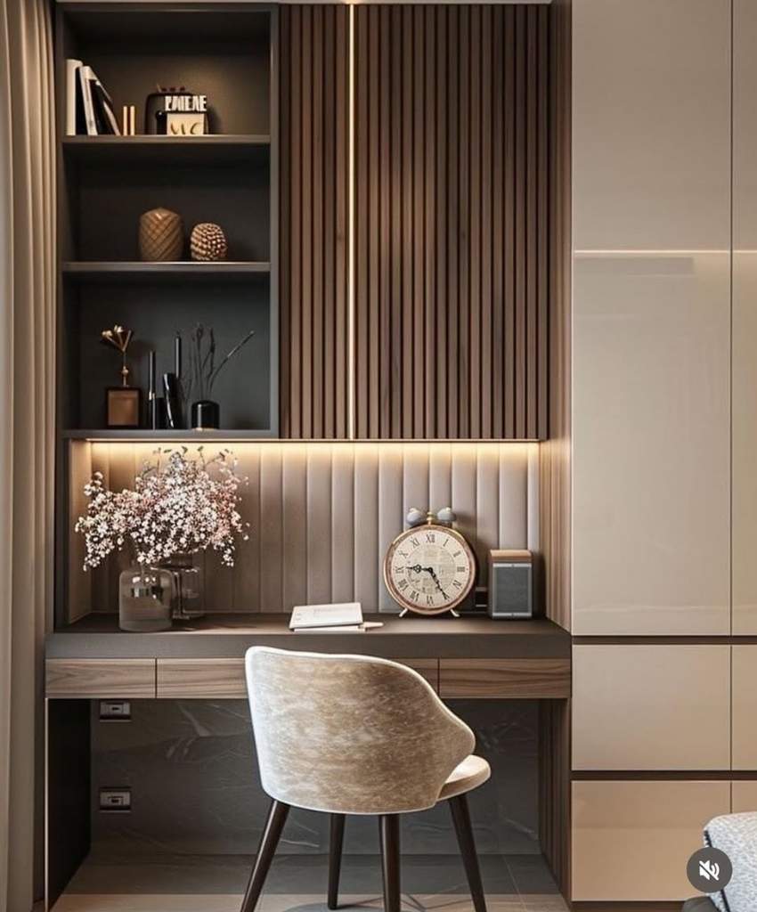 Elegant Minimalist Home Office Design