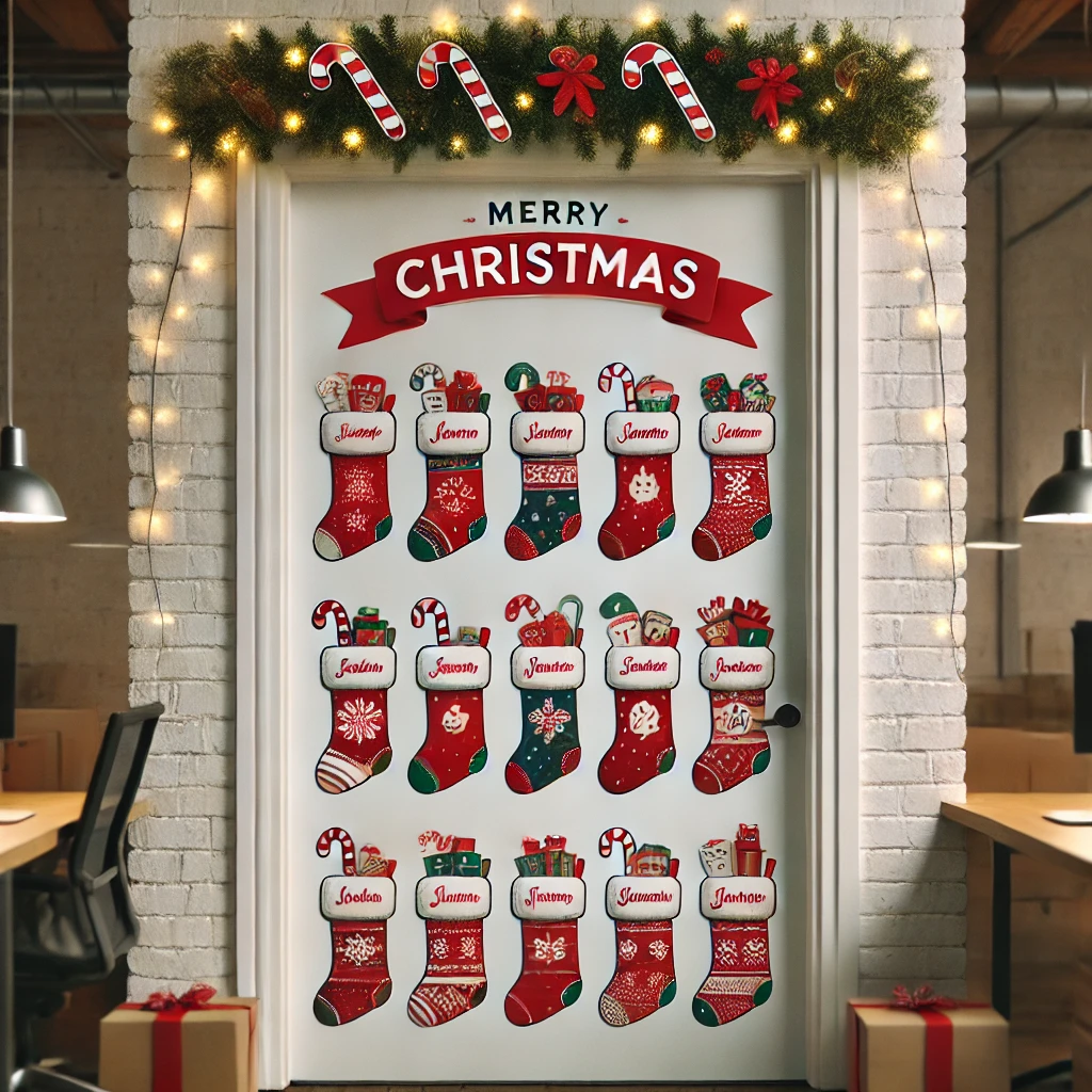 Festive Stockings christmas decoration