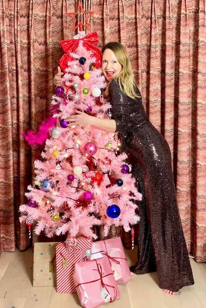 Glam Candy Pink Christmas Tree
