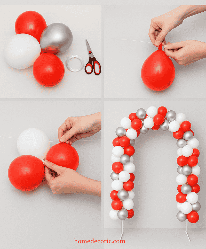 How Do You String Balloons to Make An Arch