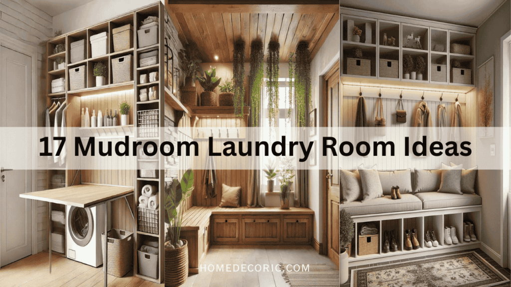 17 Top Mudroom Laundry Room Ideas for Style & Functionality