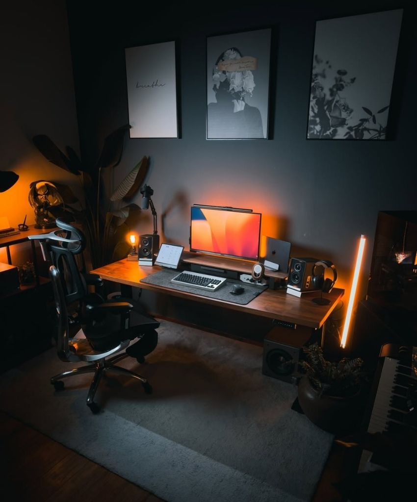 Sleek and Modern Work Nook