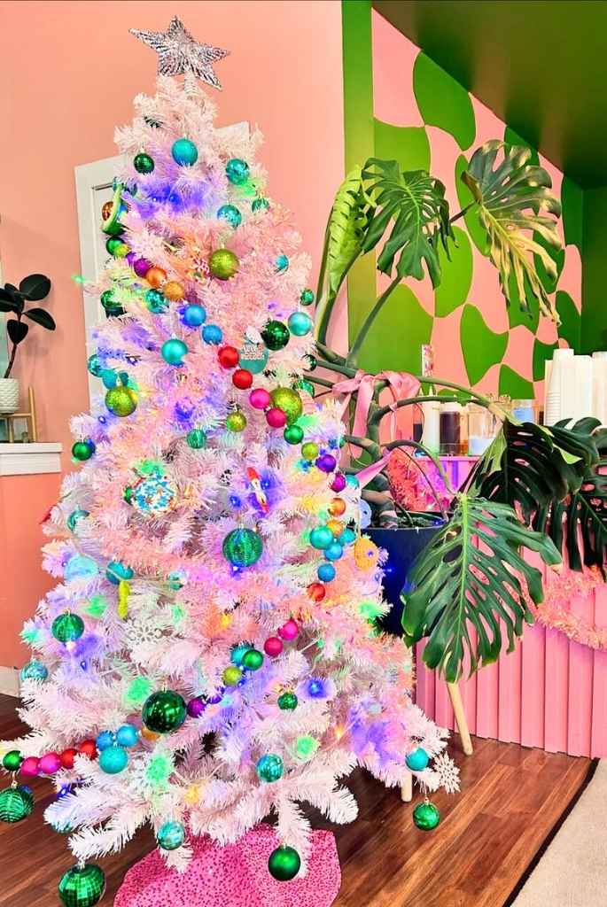 Tropical Glow Pink Tree
