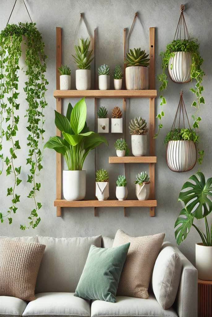 Wall shelf decorating ideas