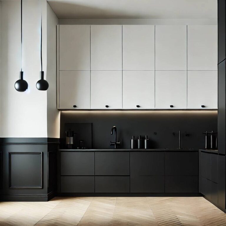 29 Stunning Black White Kitchen Decor Ideas