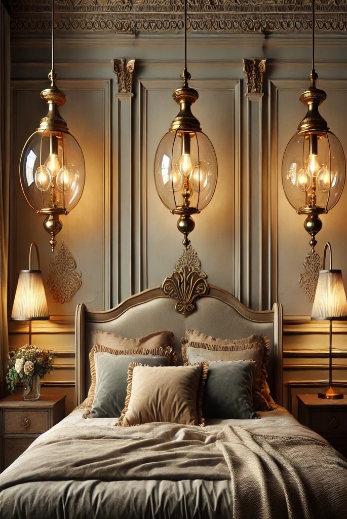 bedroom pendant lighting ideas