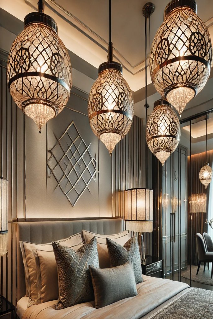 Art Deco-Inspired Pendant Lighting