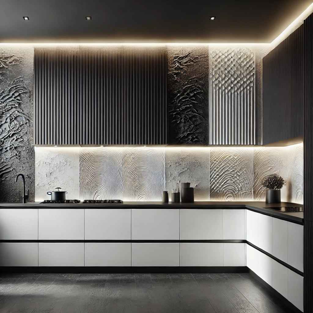 Kitchen Textured Walls