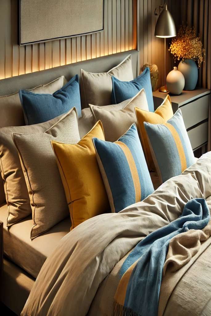  yellow and blue bedroom ideas