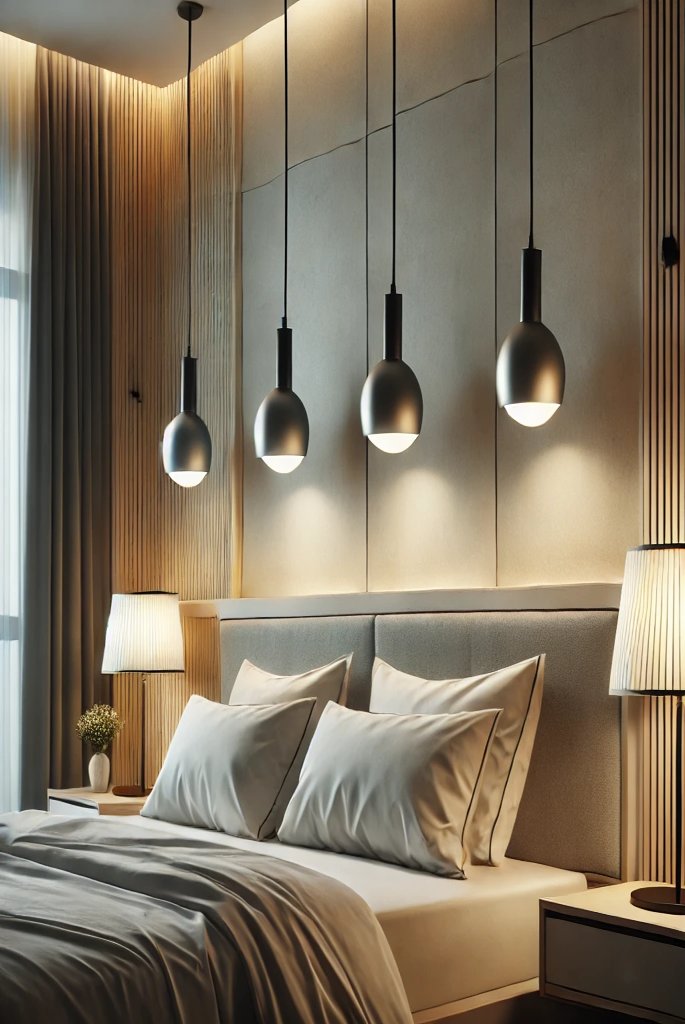 Bedroom pendant lighting ideas