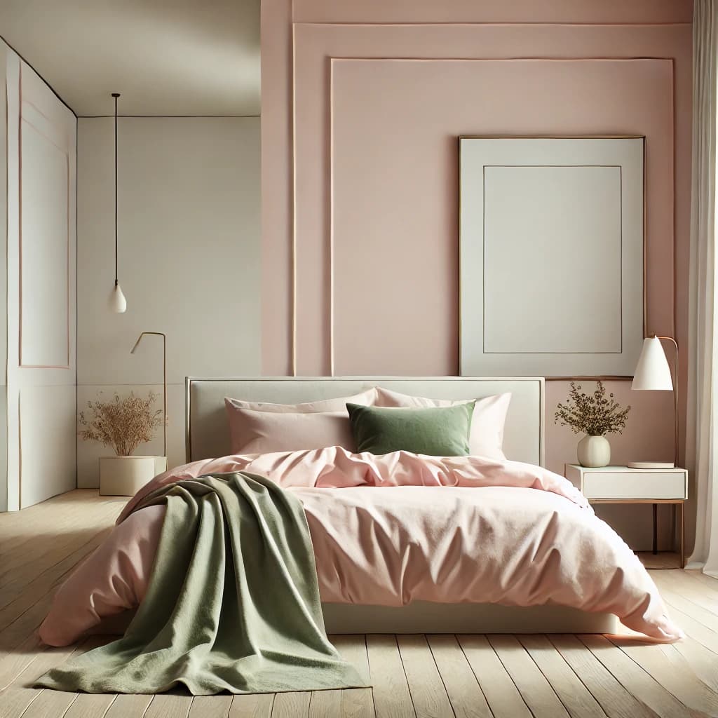 pink and green bedroom ideas