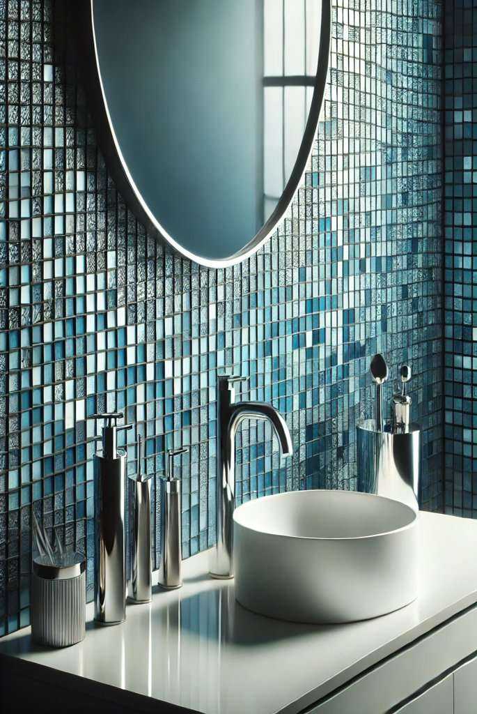 Small blue bathroom ideas