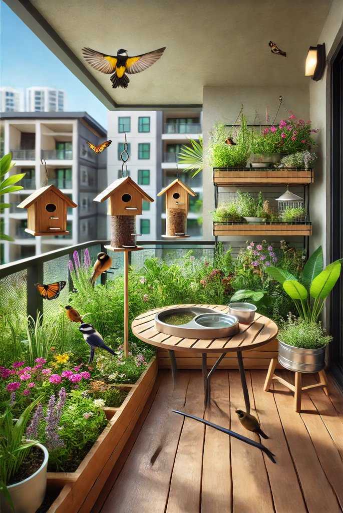 Bird-Friendly Balcony