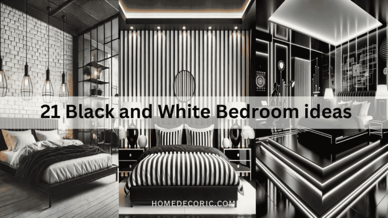 Black and White Bedroom Ideas